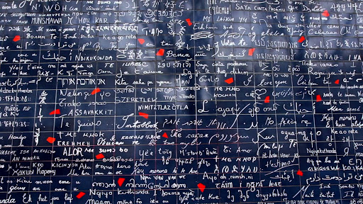 Je T´aime France 1 el muro de los te quiero