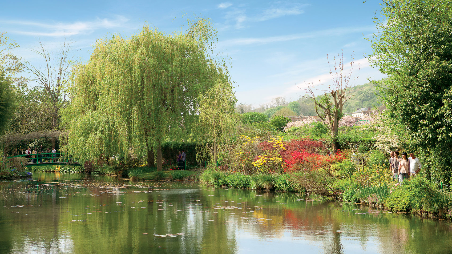 Je T´aime France 5 jardines de monet