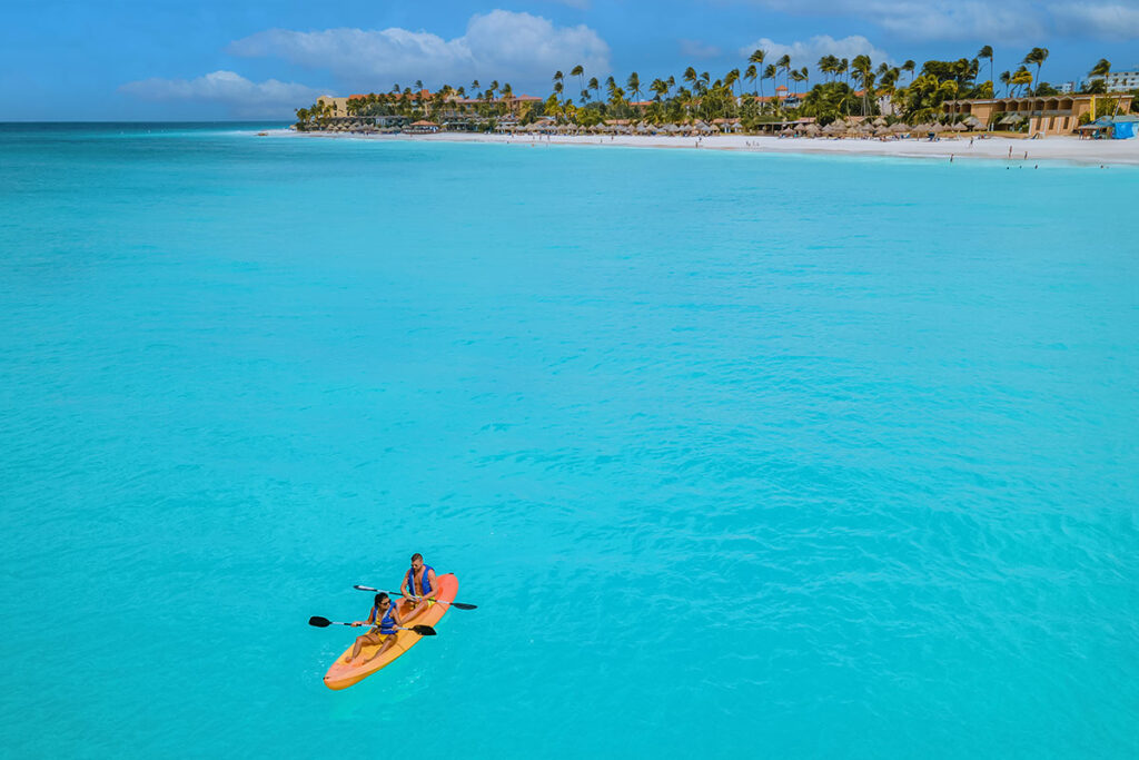 deportes acuaticos en aruba