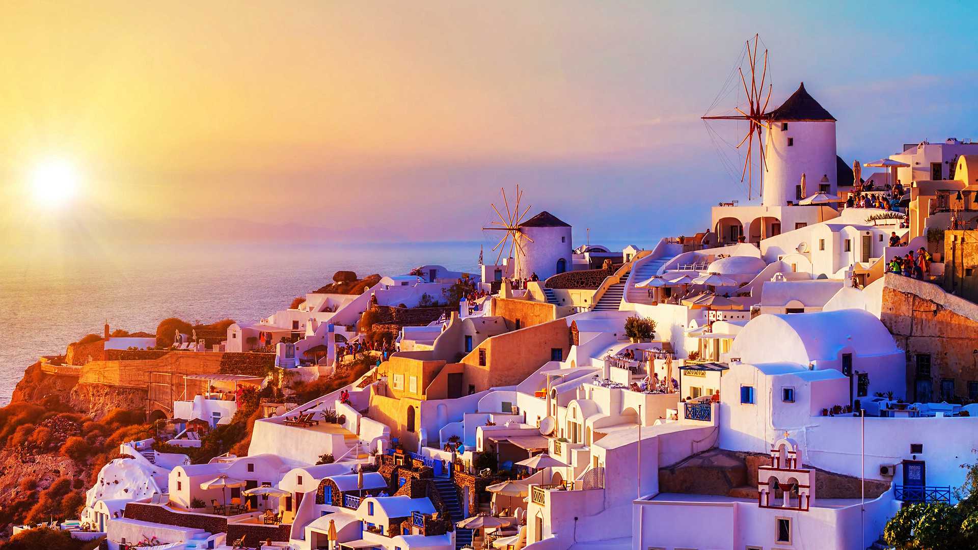 Santorini de atardeceres poderosos 3 Atardecer en Oia Santorini