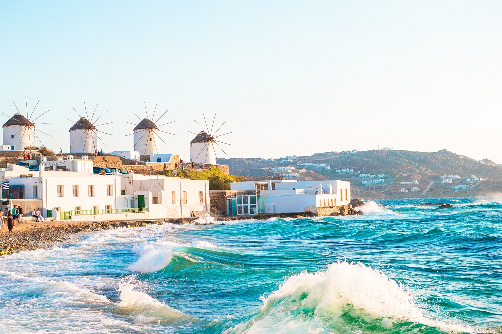Mi primera vez en Mykonos 1 famous view of traditional greek windmills on myko 2025 02 12 00 31 15 utc