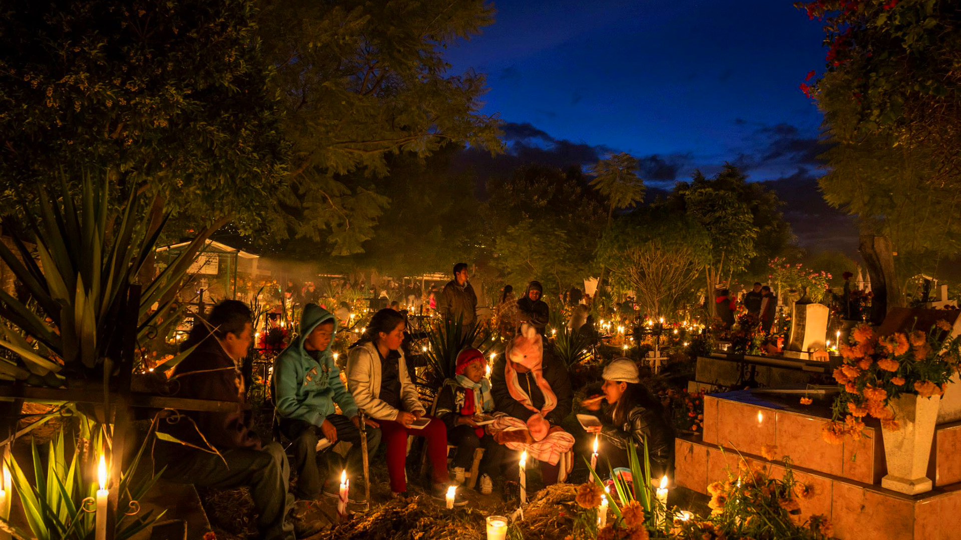 cementerio de Tzintzuntzan