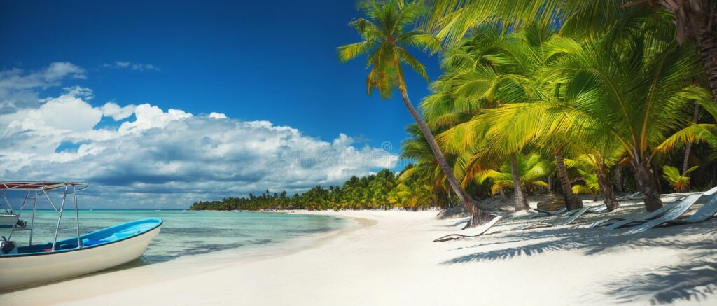 La Isla Saona​​es una de las más grandes de la República Dominicana