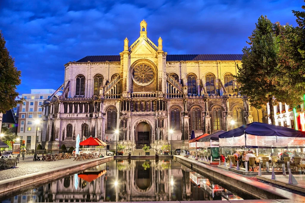 10 actividades imperdibles para visitar Bruselas en Diciembre 5 Place Sainte Catherine en Bruselas dic