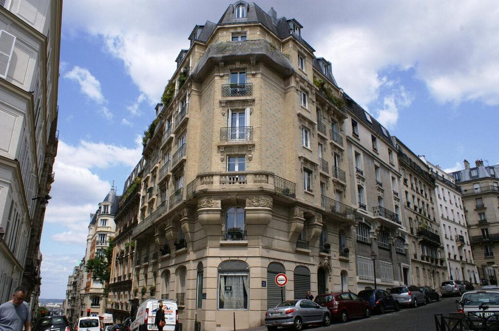 Rue Lepic en Paris