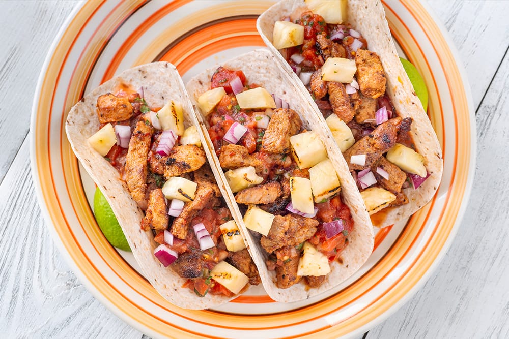 Sabores de América: viaje gastronómico, conocé las mejores 8 ciudades 1 Tacos al pastor