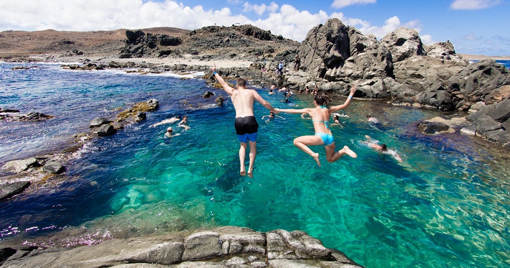 Qué hacer en Aruba: recorrer la isla feliz más allá de sus playas 4 La Piscina Natural Conchi
