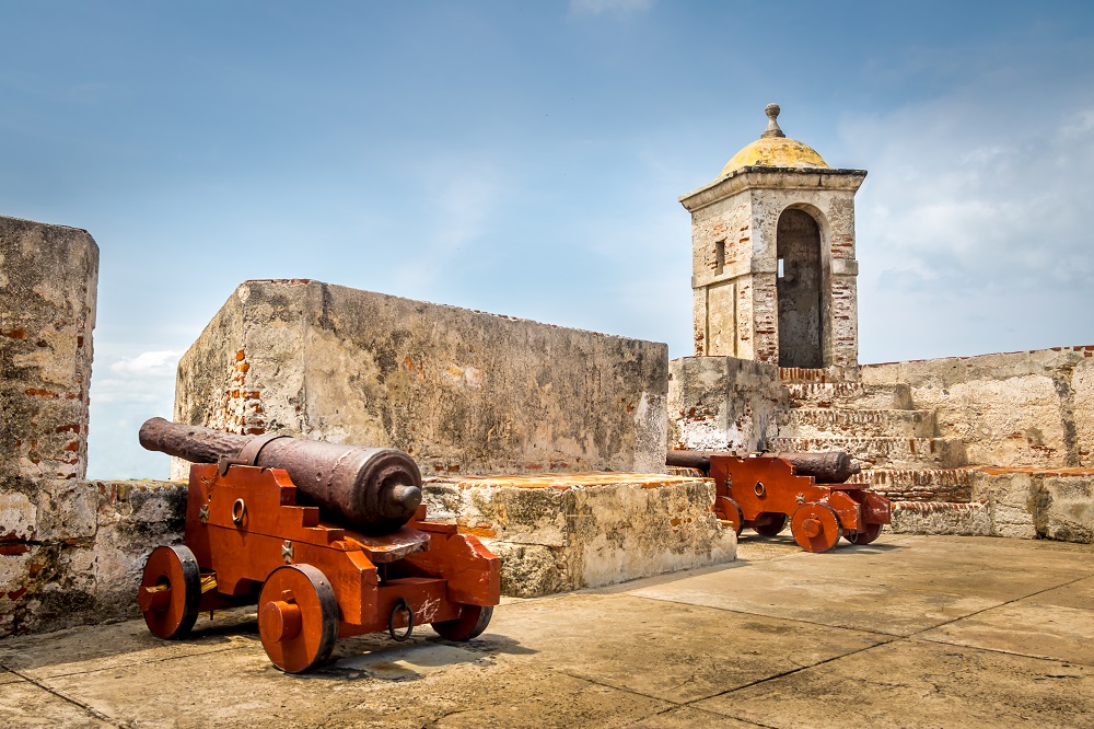 castillo de san felipe and canons cartagena de i 2023 11 27 05 33 00 utc