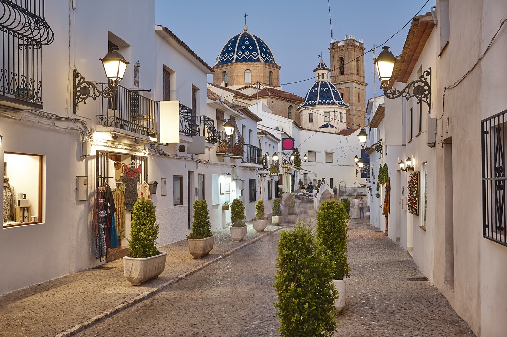 spanish mediterranean picturesque village of altea 2025 01 28 00 50 00 utc