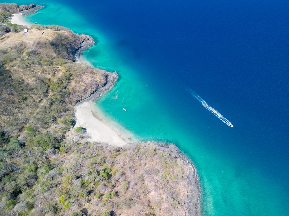 aerial view of calzon de pobre and penca beach in 2025 02 11 19 41 35 utc