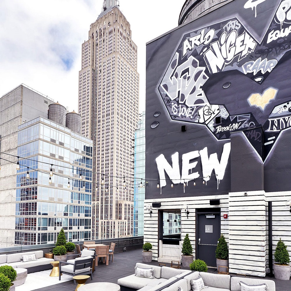 Los mejores rooftops de Nueva York: guía completa para vivir la ciudad desde las alturas 8 Arlo Hotels