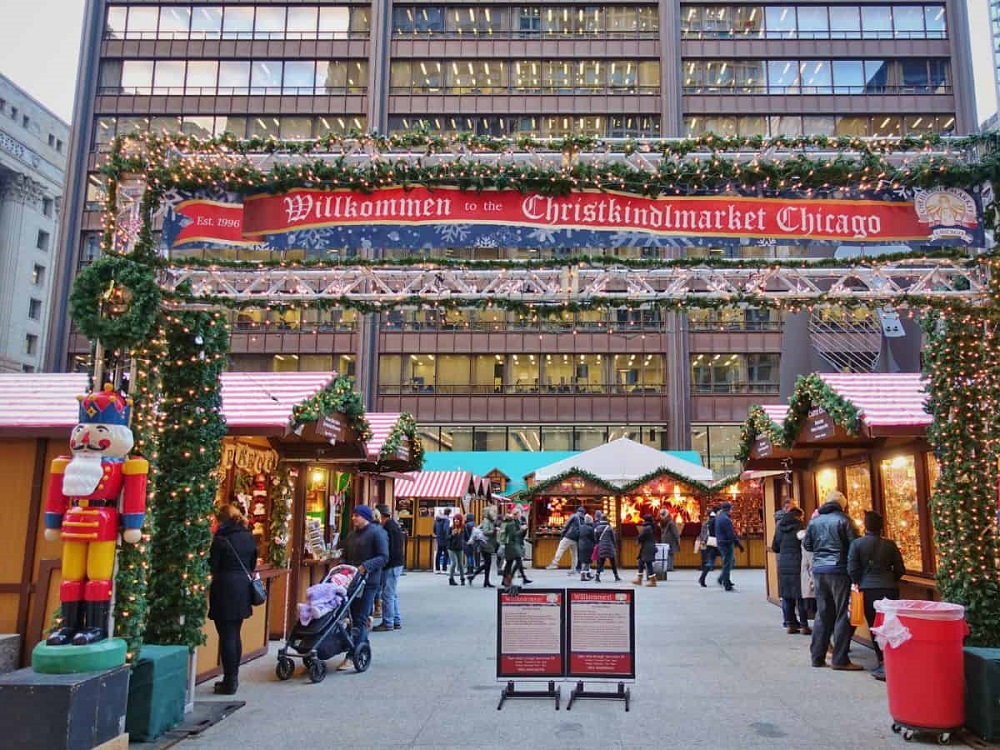 Nochebuena en Chicago: una celebración mágica entre rascacielos y tradiciones 2 Chicago Christkindlmarket Shutterstock